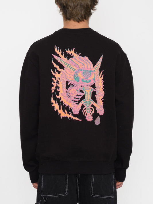 Tetsunori Sweatshirt - SCHWARZ