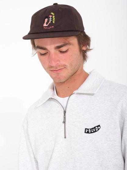 Sweatshirt Nevermine Terry - BONE HEATHER