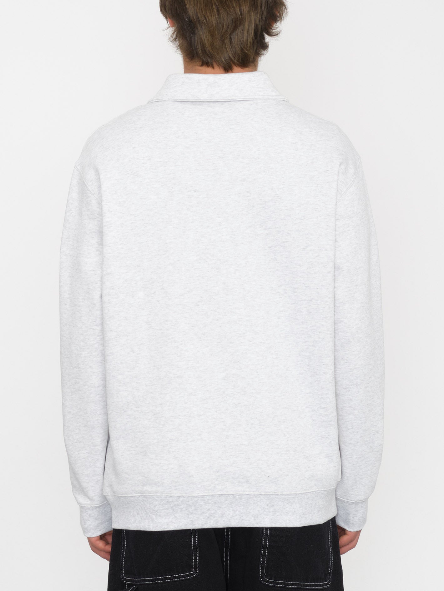 Sweatshirt Nevermine Terry - BONE HEATHER