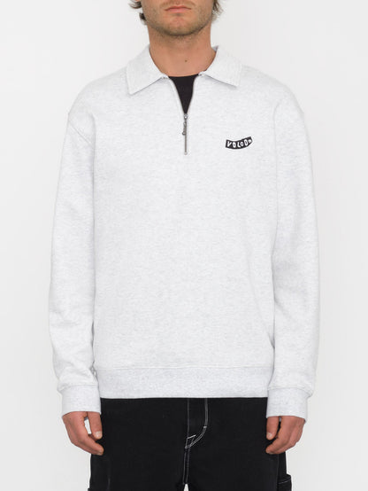 Sweatshirt Nevermine Terry - BONE HEATHER