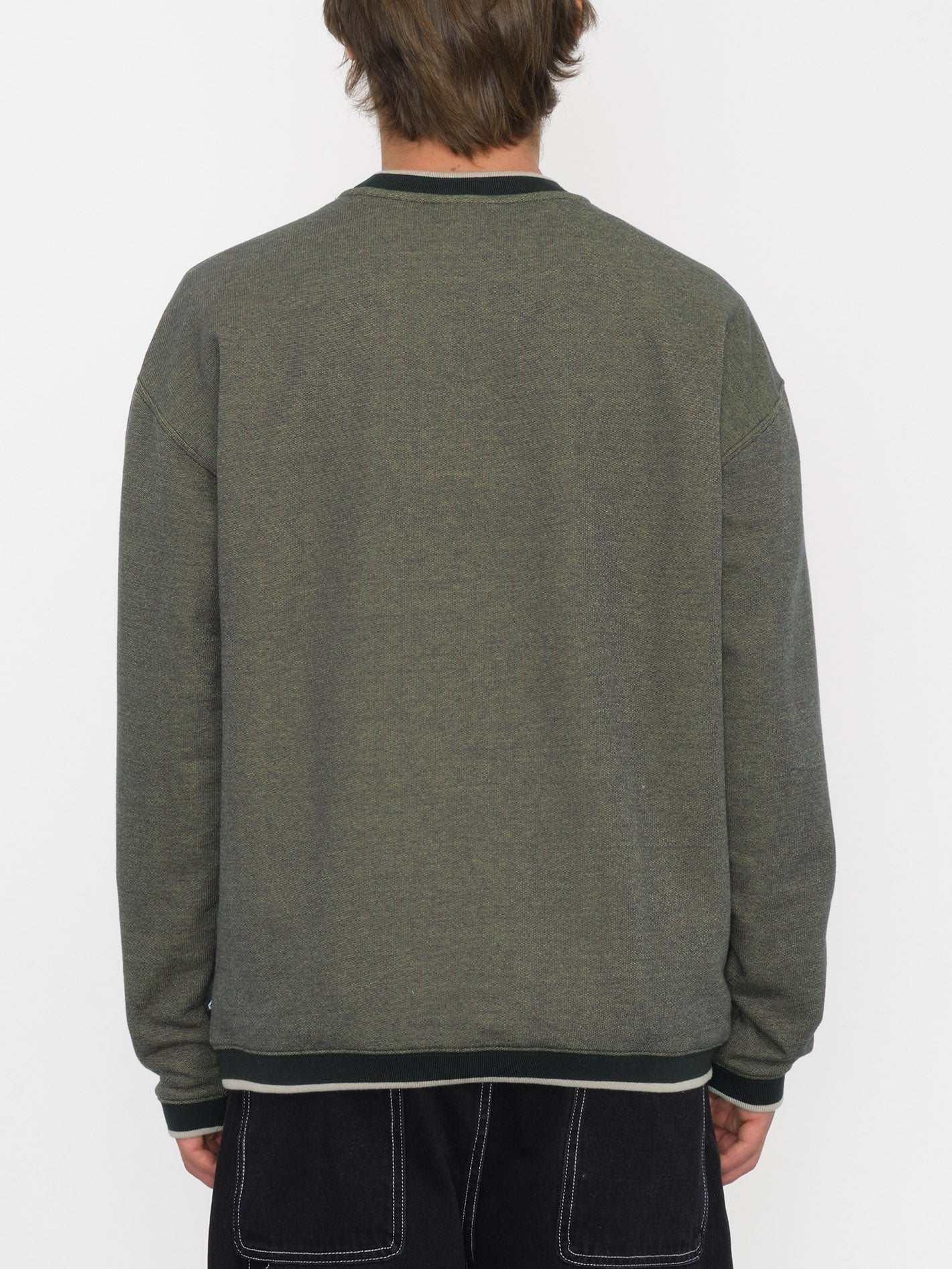 Sweatshirt V Ent Hockey Dad - LEMON HEATHER
