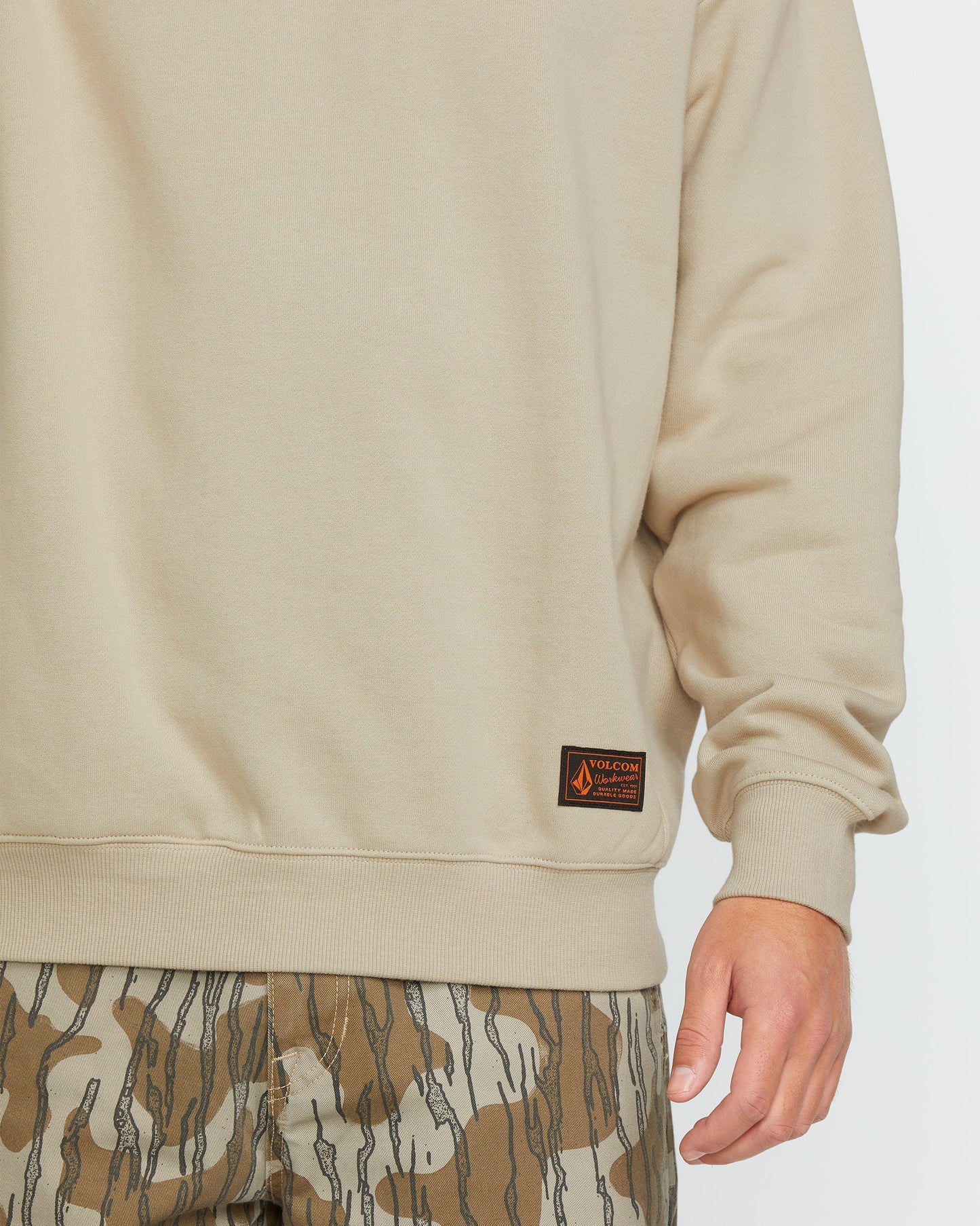 Operators Sweatshirt - LIGHT KHAKI