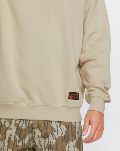 Operators Sweatshirt - LIGHT KHAKI