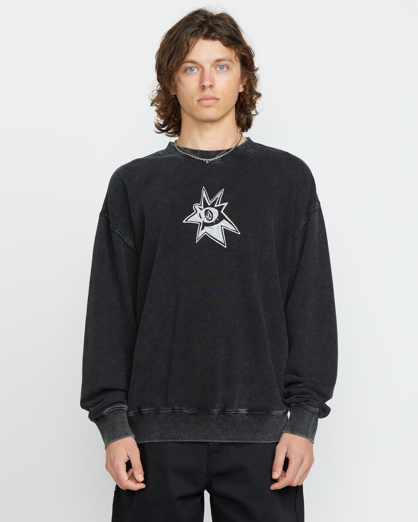 Sweatshirt Volcom Ent - BLACK