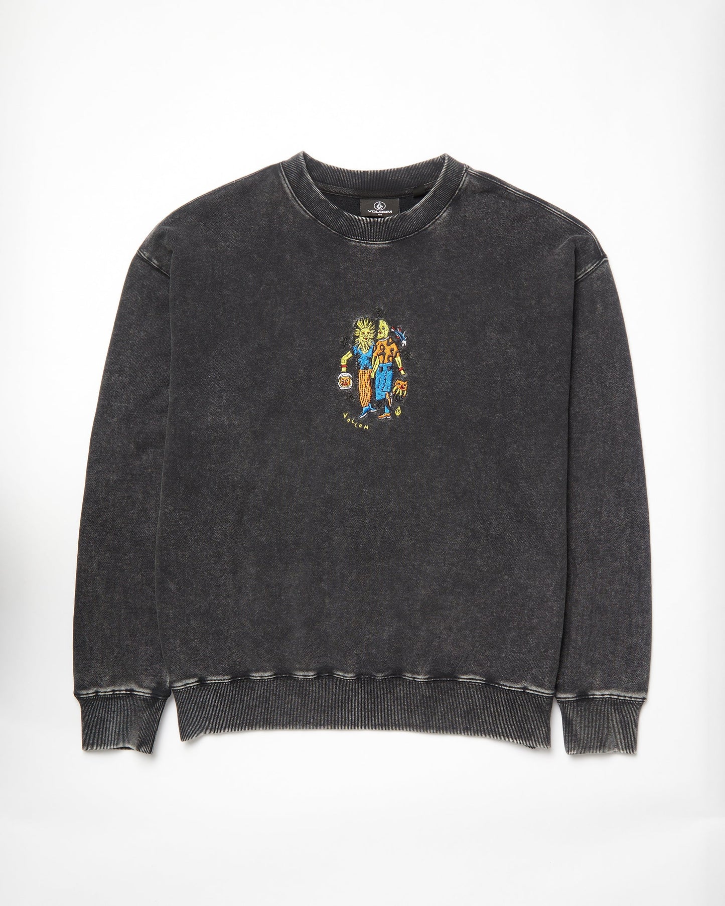 Bob Mollema Sweatshirt - LIGHT ACID BLACK