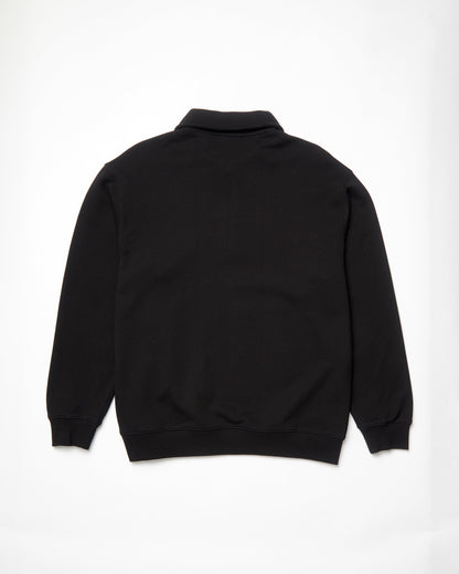 Nevermine Terry Sweatshirt - BLACK