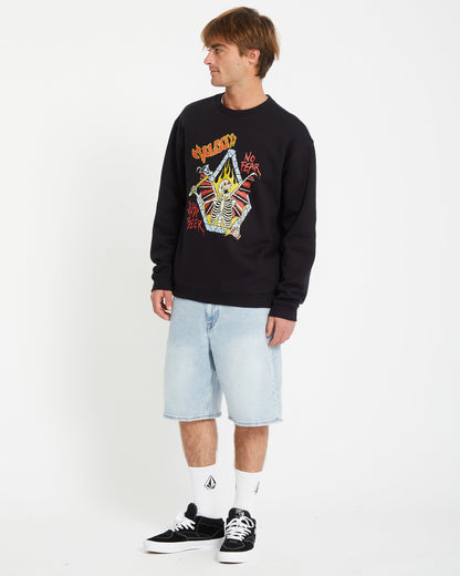 Noder Sweatshirt - SCHWARZ