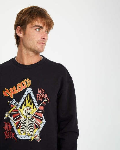 Noder Sweatshirt - SCHWARZ