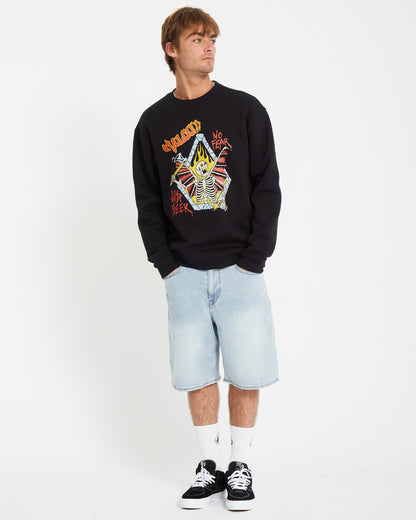 Noder Sweatshirt - SCHWARZ