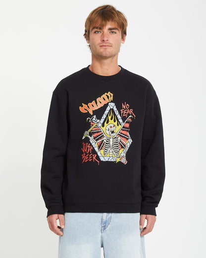 Noder Sweatshirt - SCHWARZ