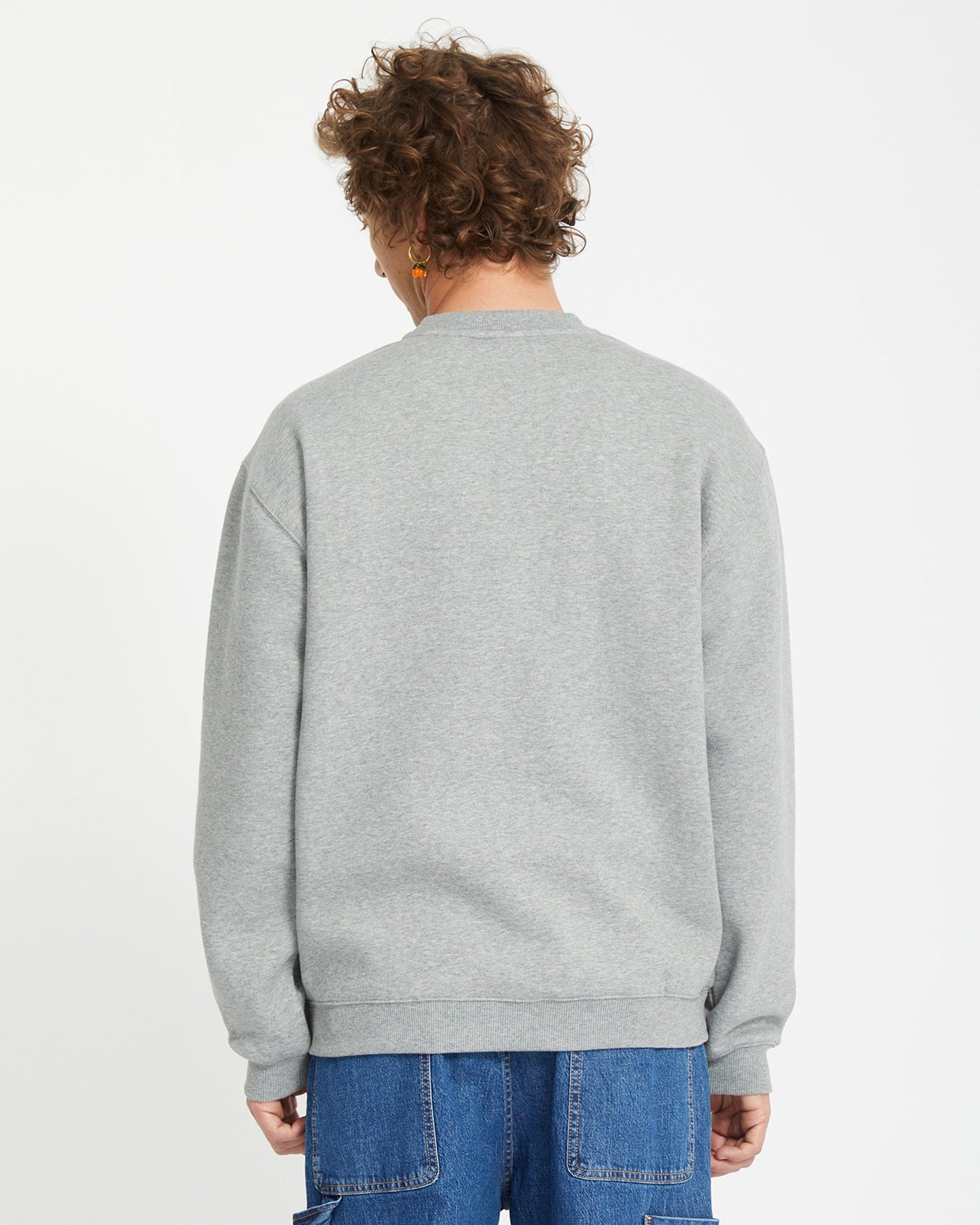 Noder Sweatshirt - GRAU MELIERT