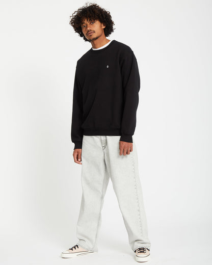 Sweatshirt Single Stone - BLACK