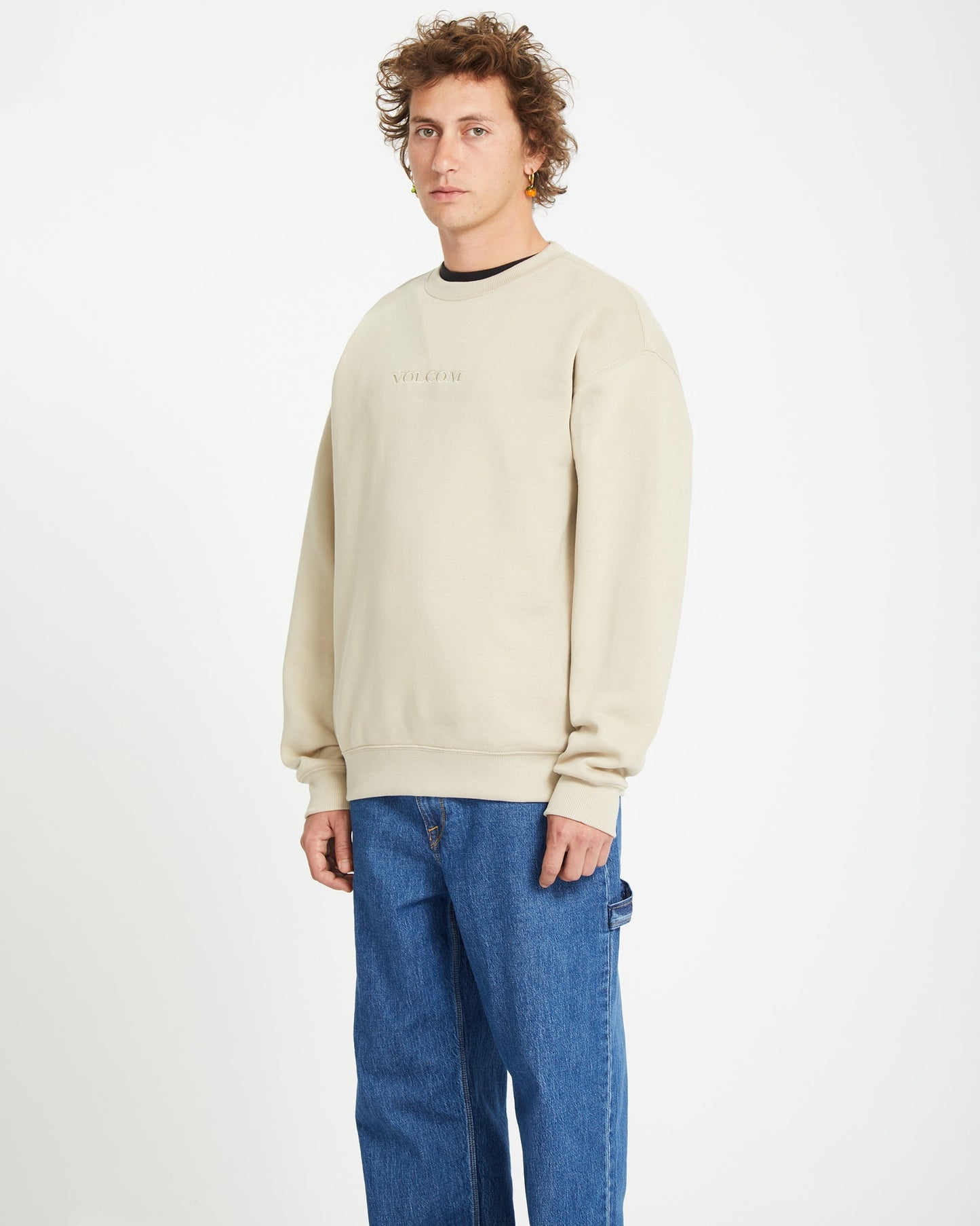 Sweatshirt Volcom Stone - LIGHT KHAKI
