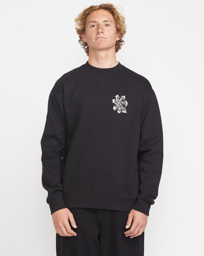 Sweatshirt Watanite - BLACK