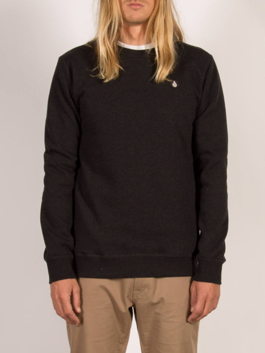 Sweat Sngl Stone Crew - Asphalt Black