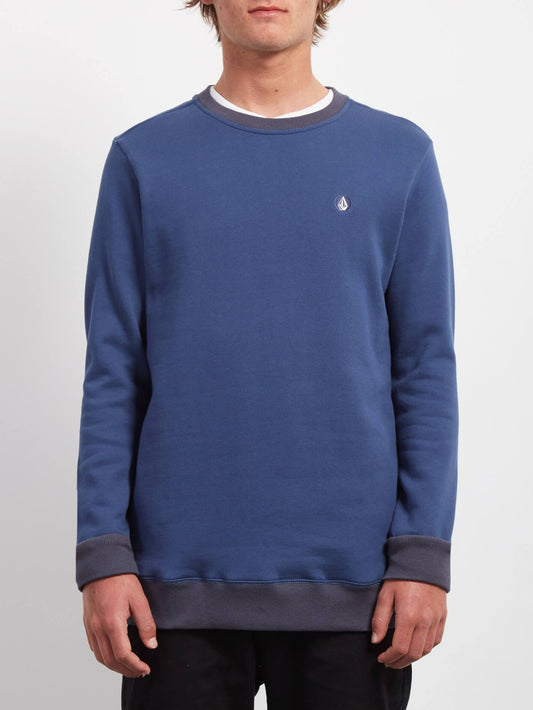 Sweat Sngl Stone Crew - Matured Blue