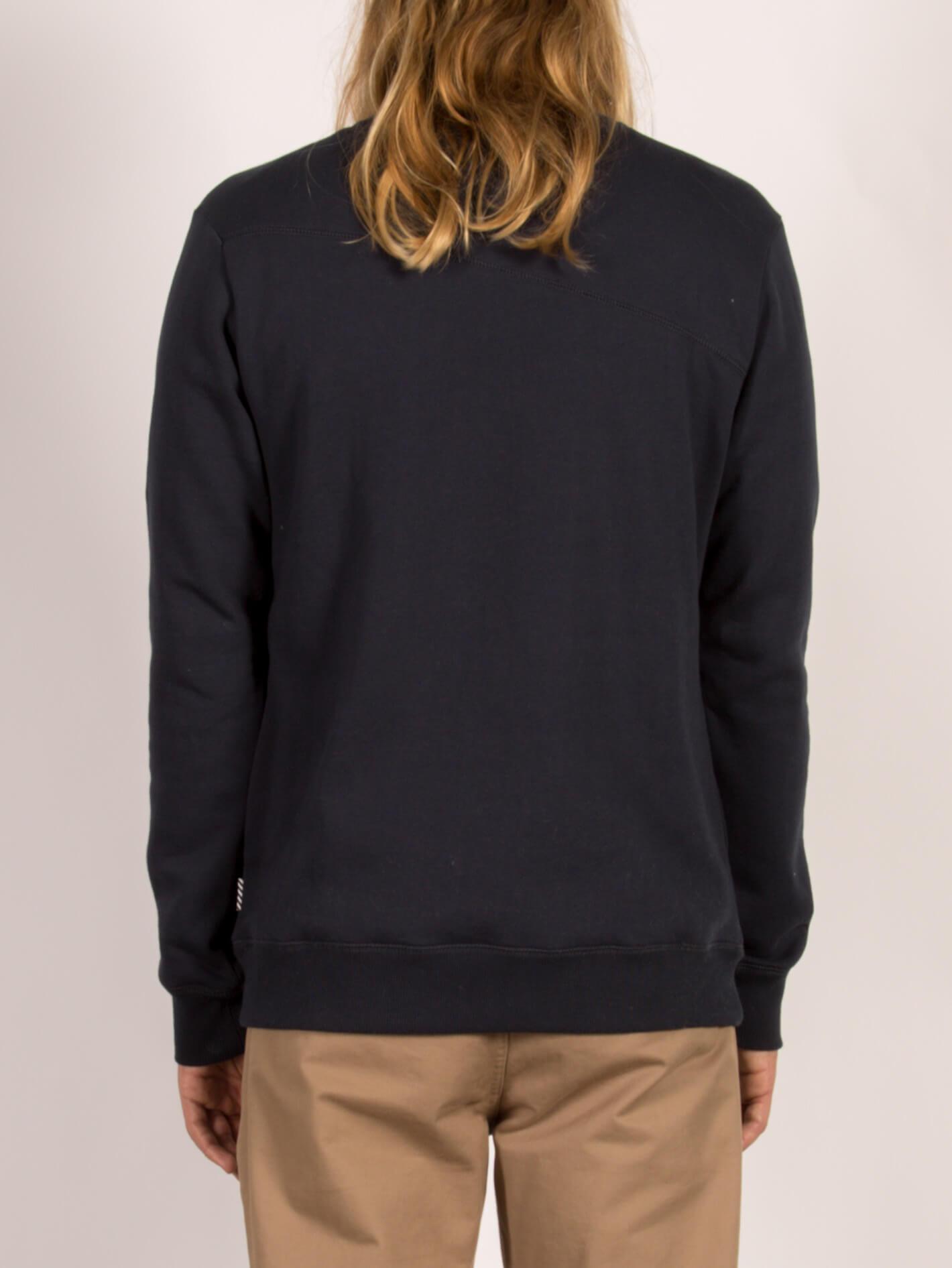 Sngl Stone Crew Sweatshirt - Navy