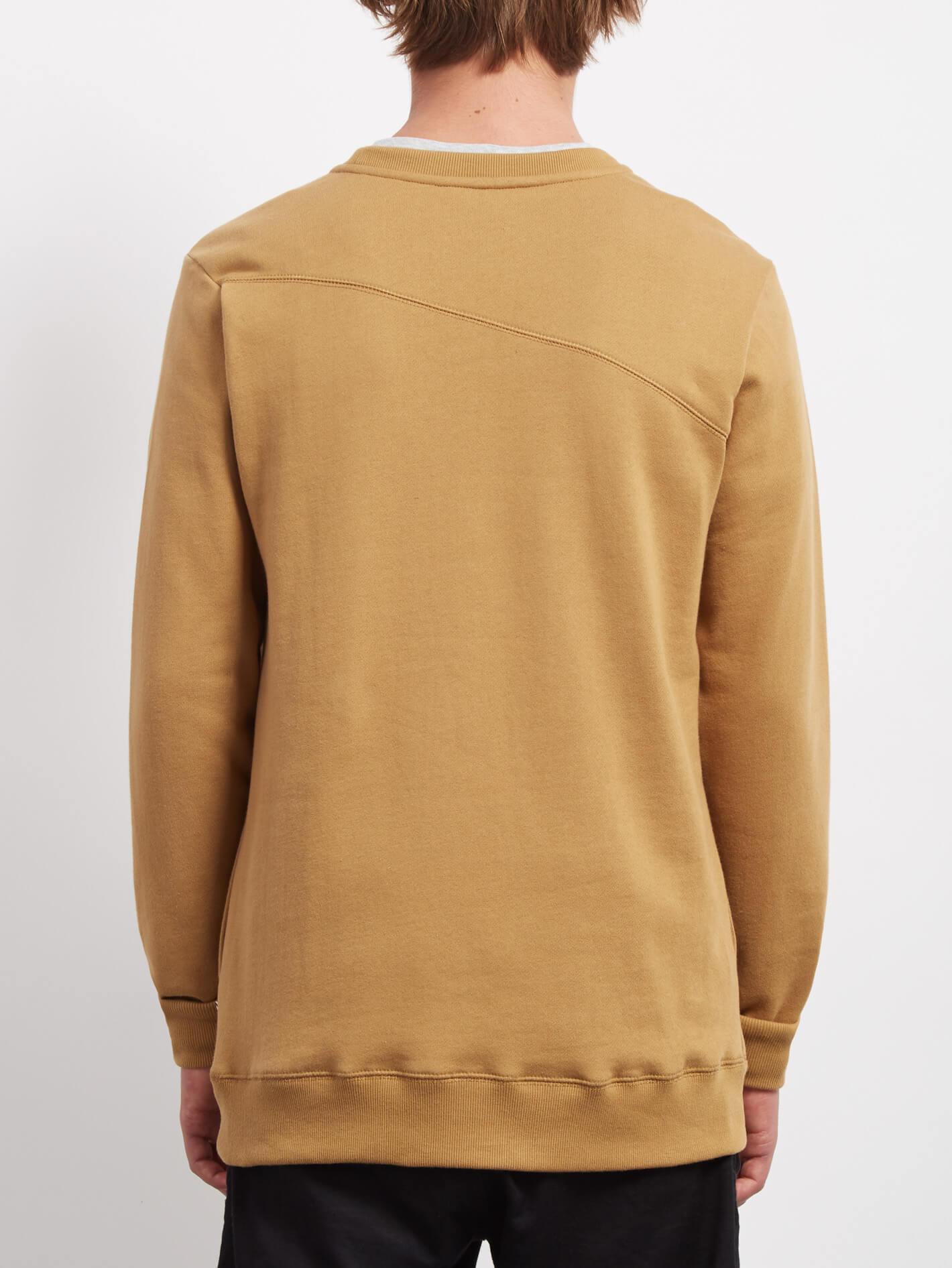 Sngl Stone Crew Sweatshirt - Altgold