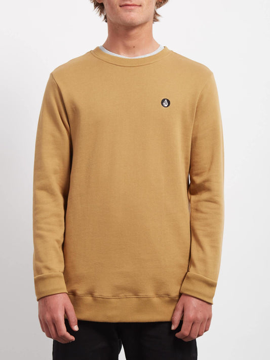 Sweat Sngl Stone Crew - Old Gold