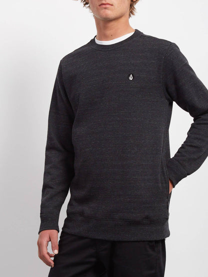 Sweat Sngl Stone Crew - Sulfur Black