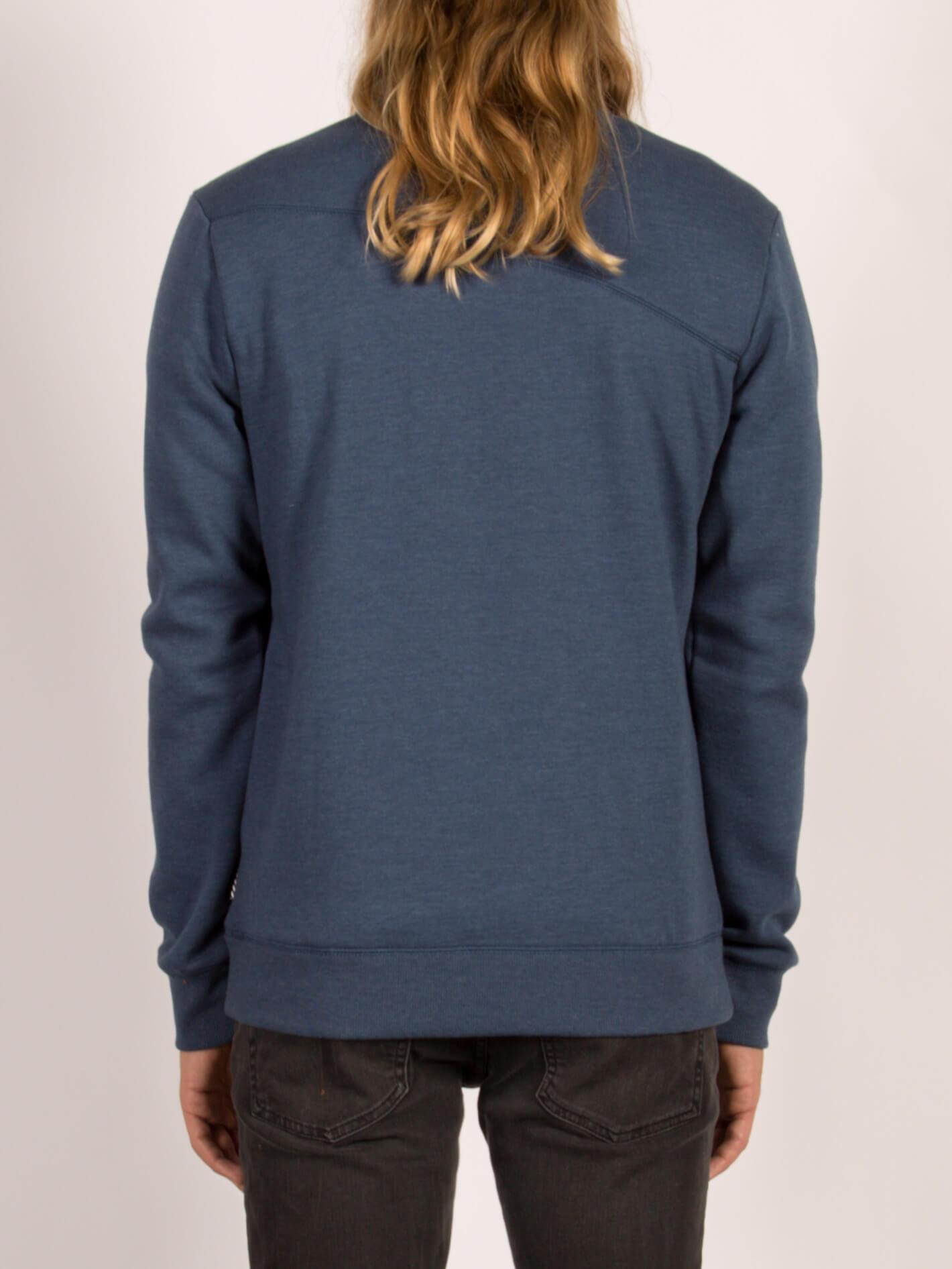 Sngl Stone Crew Sweatshirt - Rauchblau