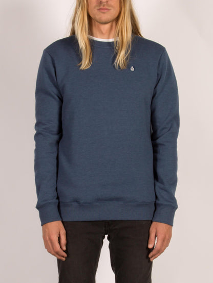 Sngl Stone Crew Sweatshirt - Rauchblau