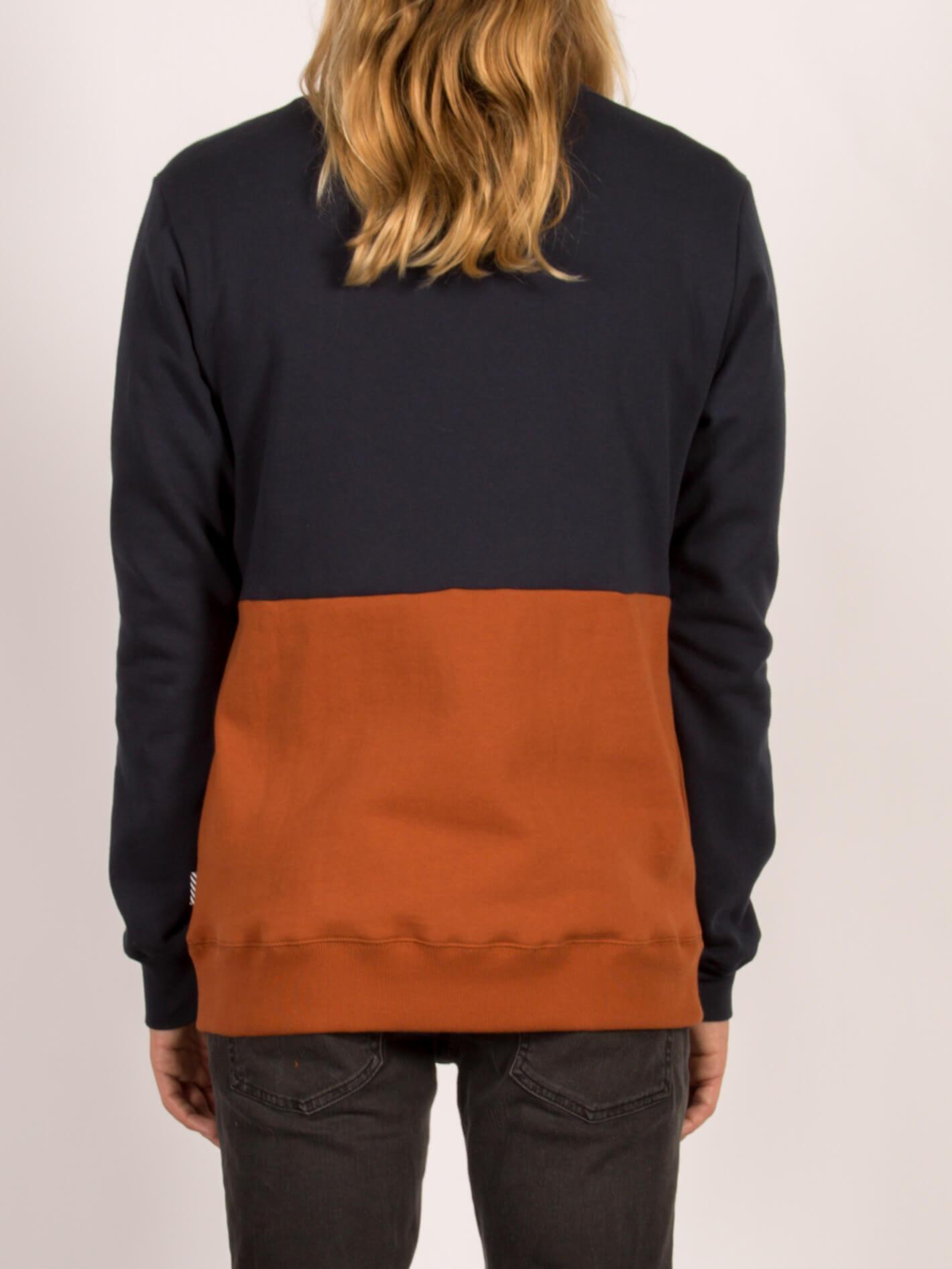 Single Stone Division Crew Sweatshirt - Kupfer