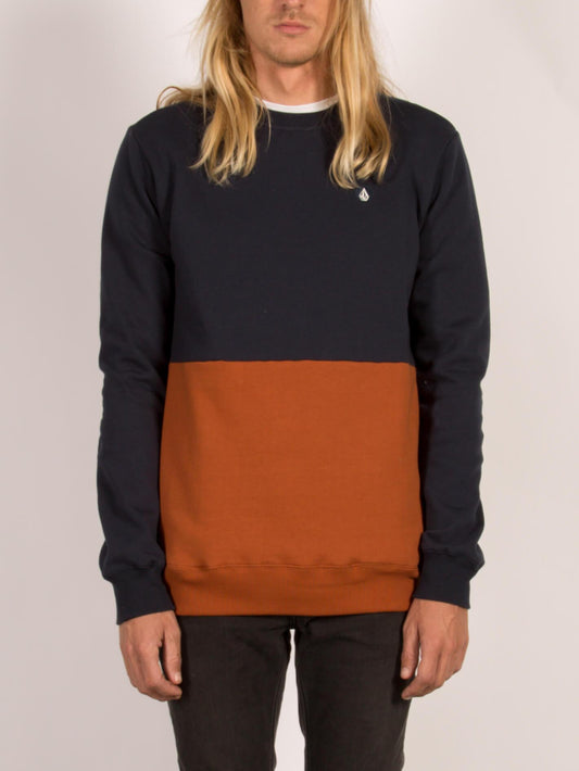 Sweatshirt Single Stone Division Crew - Copper