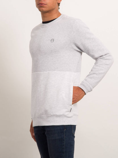 Sweatshirt Single Stone Division Crew - Mist
