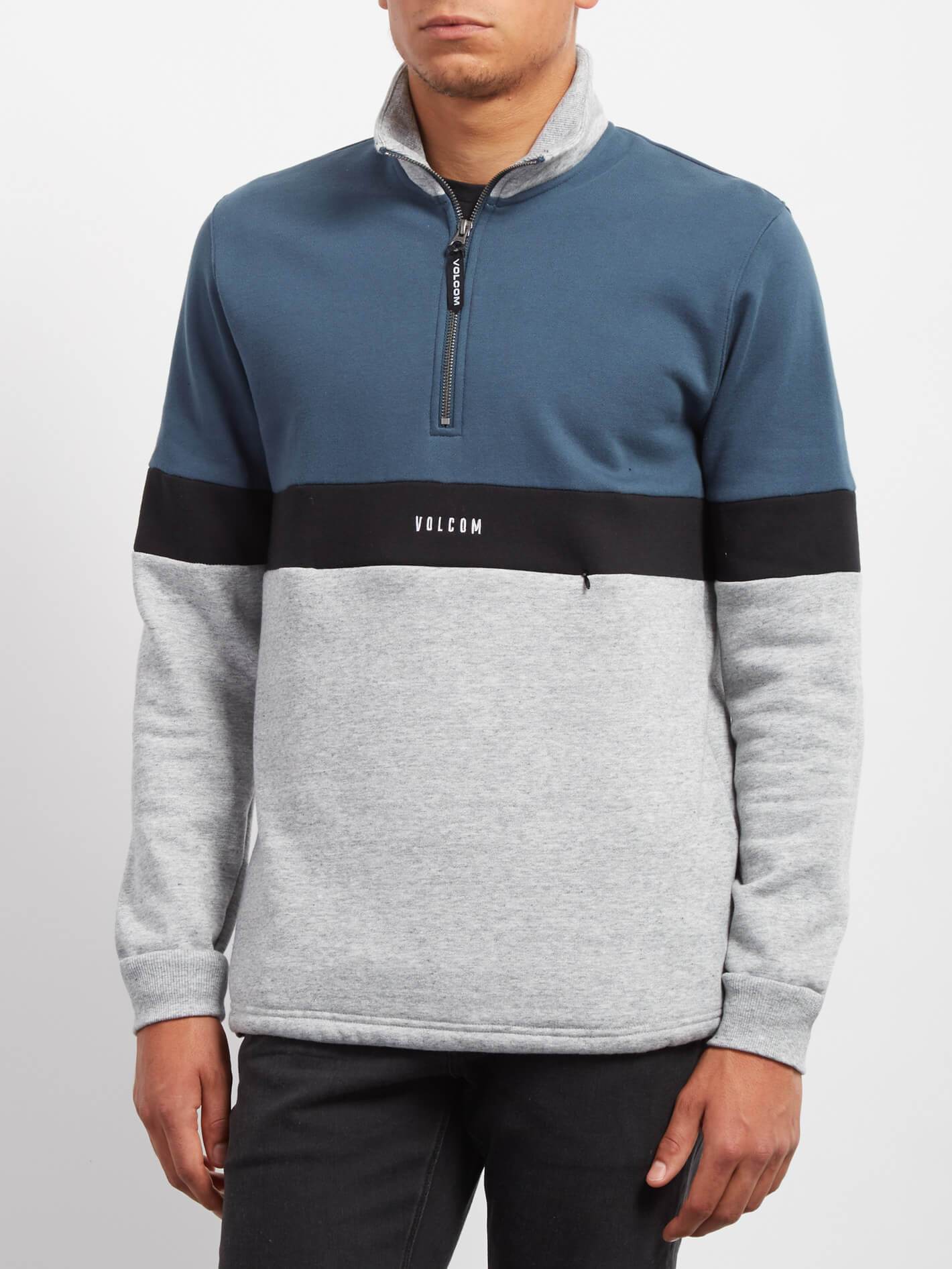 Rixon Mock Sweatshirt - Stone