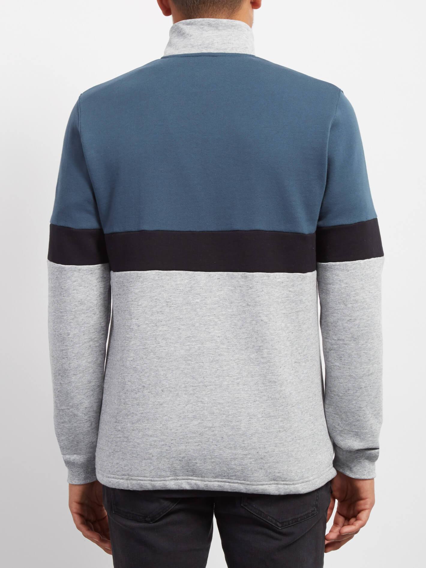 Rixon Mock Sweatshirt - Stone