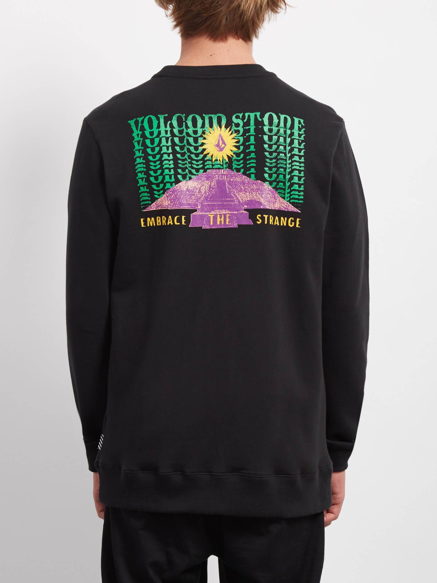 Supply Stone Crew Sweatshirt - Neu Schwarz