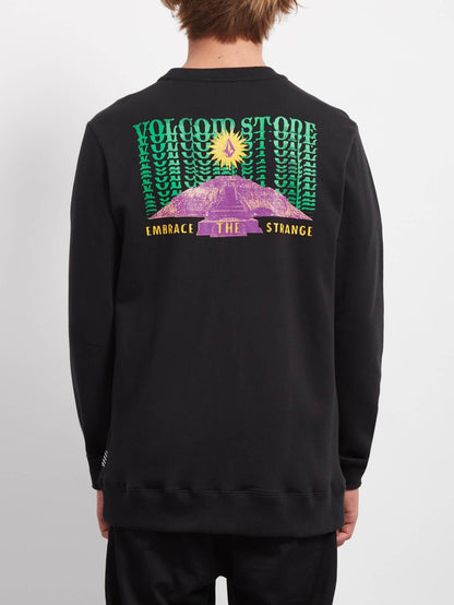 Supply Stone Crew Sweatshirt - Neu Schwarz