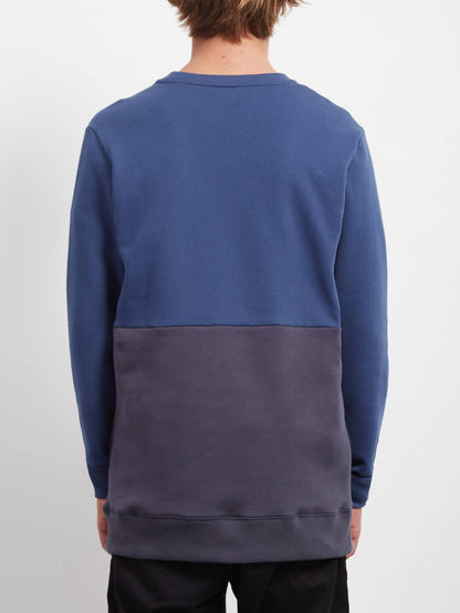 Sngl Stn Div Crew Sweatshirt - Gereiftes Blau