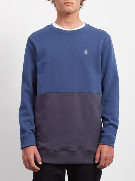 Sweat Sngl Stn Div Crew - Matured Blue