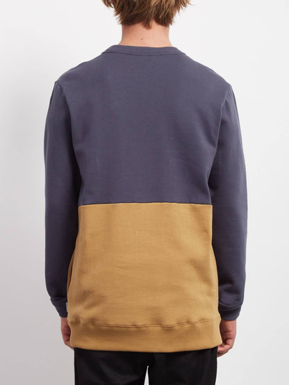 Sngl Stn Div Crew Sweatshirt - Mitternachtsblau