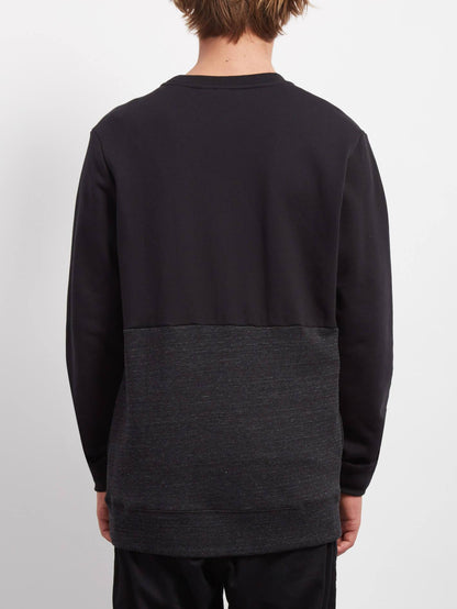 Sweat Sngl Stn Div Crew - Sulfur Black