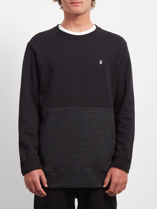 Sweat Sngl Stn Div Crew - Sulfur Black