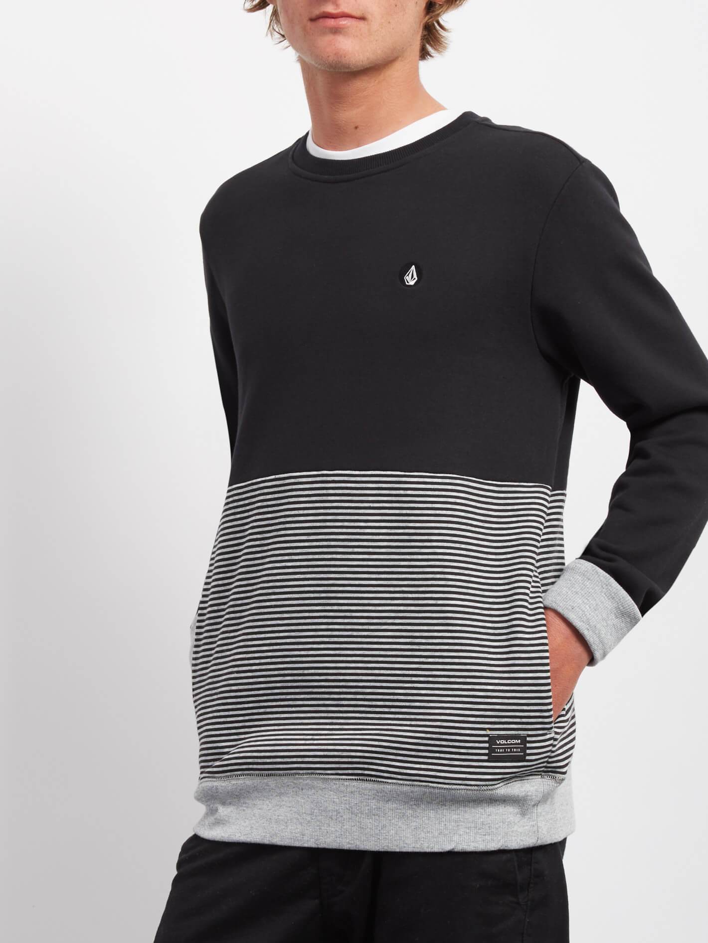Sweat Threezy Crew - Black