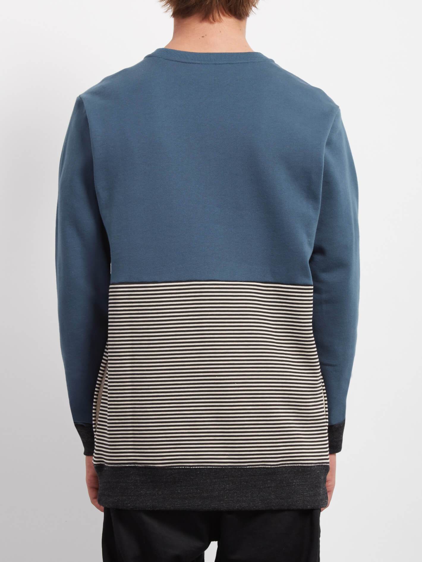 Sweat Threezy Crew - Navy Green