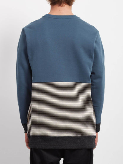 Sweat Threezy Crew - Navy Green