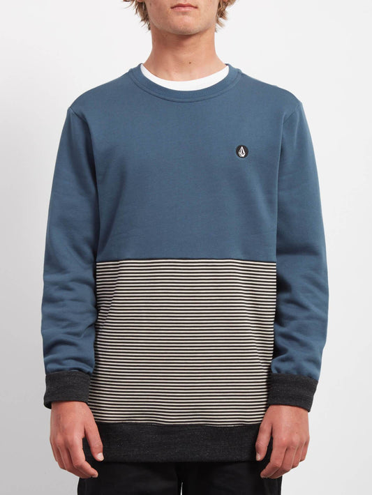 Sweat Threezy Crew - Navy Green