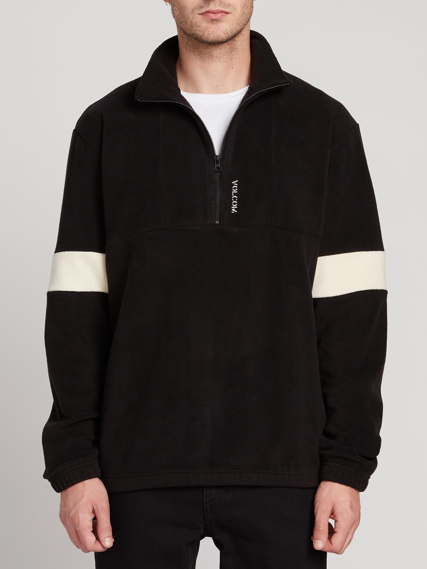 Trekker Sherpa Sweatshirt - Black