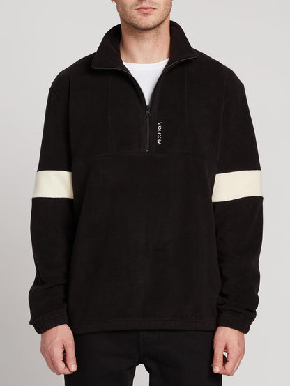 Trekker Sherpa Sweatshirt - Black
