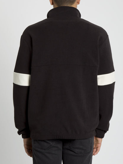 Trekker Sherpa Sweatshirt - Black