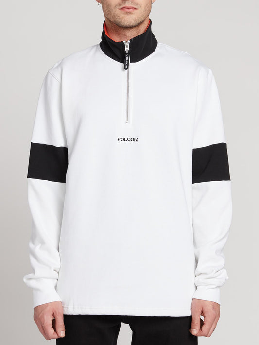 Rixon Fleece-Sweatshirt - Weiß