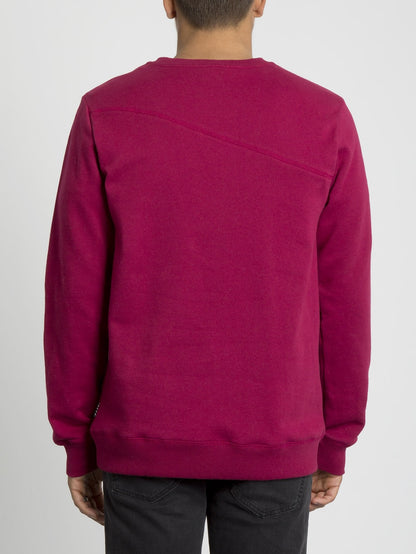 Stone Sweatshirt - Plum