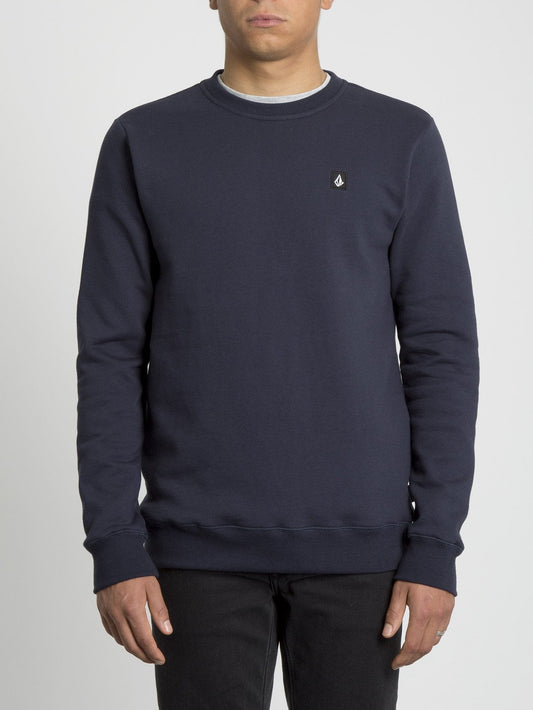 Sweatshirt mit Einzelsteinen - Marineblau