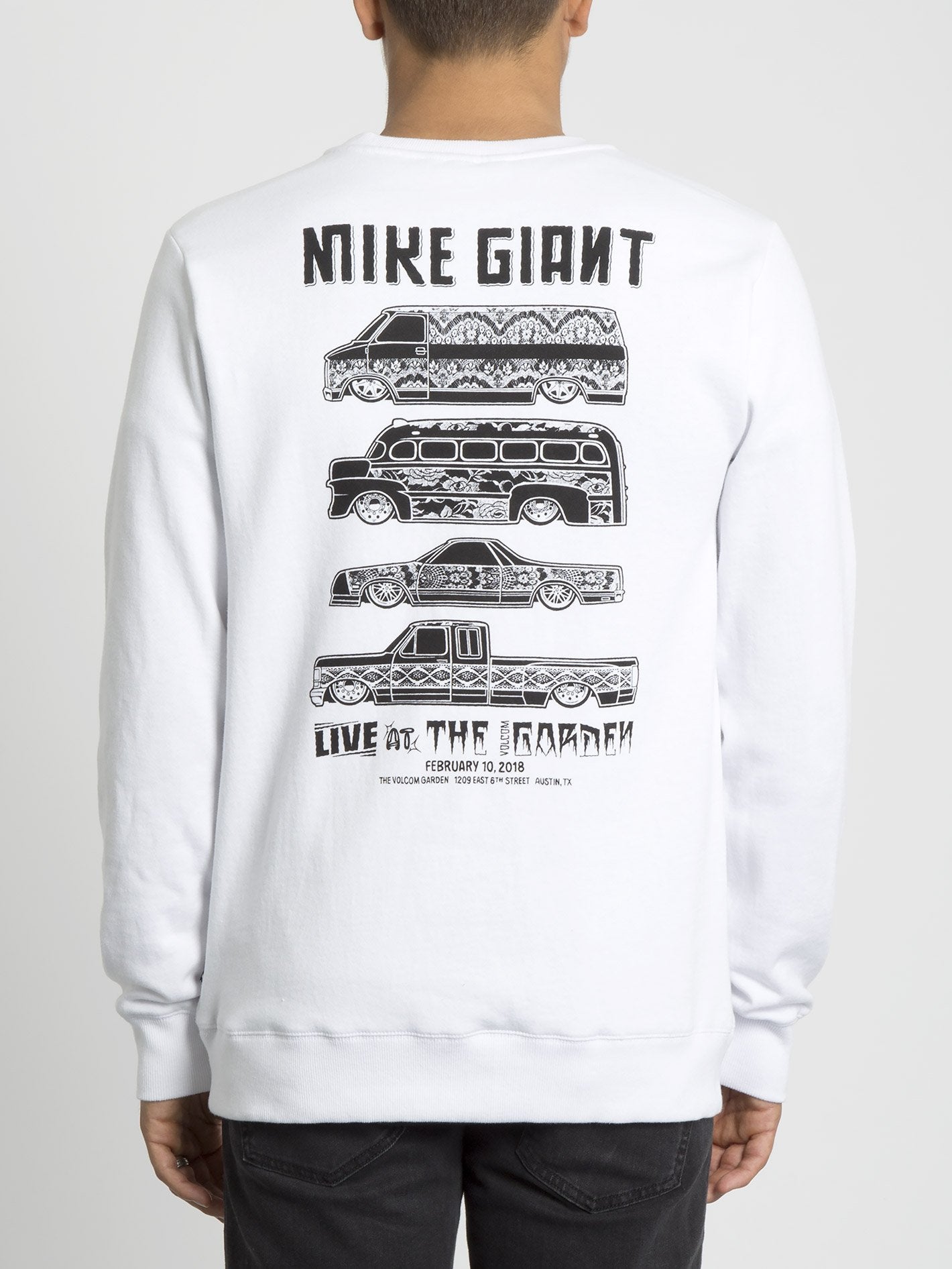 Mike Giant Sweatshirt - Weiß