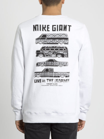 Mike Giant Sweatshirt - Weiß